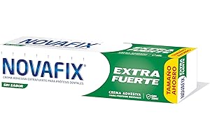 Urgo Novafix - Extrafuerte - Crema adhesiva dentaduras postizas - Sin sabor 70 g