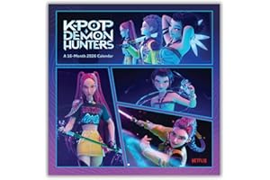 KPOP Demon Hunters 2026 Square Calendar