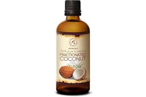 AROMATIKA TRUST THE POWER OF NATURE Fractionated Coconut Oil 100ml - Cocos Nucifera Oil - 100% Pure & Natural - Base Oil - Odorless - Intensive Face Treatment - Body Care - Skin - Hair - for Beauty - Massage Oil - Wellness