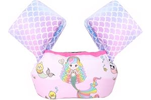 TAFACE 1 Gilet Nuoto Animali Marini, Costume Da Bagno Galleggiante Per Bambini Gilet Galleggiante Giacca, Aiuti Al Nuoto, Ragazzi E Ragazze