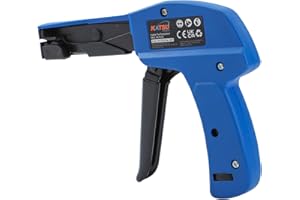 KATSU Tools Pistola per fascette stringicavo in nylon, strumento professionale per tensionamento e taglio 417514