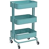 casa pura Design Allzweckwagen mit 3 Etagen - Rollwagen bis 24 kg