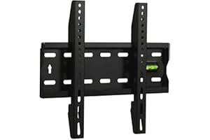 SPLINKTECH Safekom 15" - 42" Inches Fixed TV Wall Bracket Mount For 15 26 30 32 37 40 42 inch 3D Sony Samsung Panasonic LG TVs LCD LED Plasma Built in Spirit Level