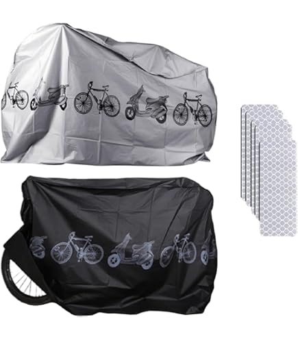 Telo Copri Bici Impermeabile Universale 210x100cm - Protezione Totale Per Tutte Le Biciclette Fino A 29"