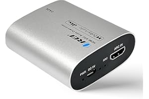 OREI HDMI ARC to RCA L/R Analog Audio Converter Decoder Dolby Audio DTS with 3.5mm Jack Support Headphone/Speaker Outputs - HDMI ARC to Analog Audio Converter