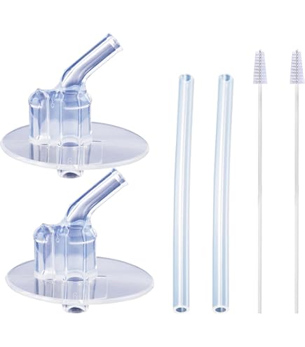 Pailles De Remplacement Nuby Pour Gobelets Flip-It – Lot De Remplacement, Compatible Modèles Préscolaires
