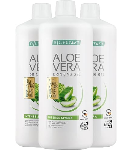 LR Aloe Vera Drinking Gel Honey/Honig 3 x 1000 ml plus 2 x Aloe Vera  Rotationsflasche (unbefllt) fr unterwegs, 90 ml : Amazon.de: Drogerie &  Krperpflege