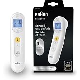Braun Sensian 3 BNT050WE Temassız Alından Ateş &Ouml;l&ccedil;er