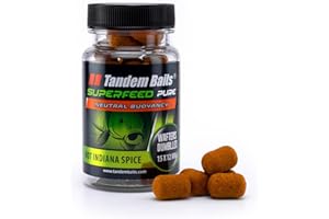 Tandem Baits Dumbells Équilibrés pour La Pêche À La Carpe SuperFeed Pure Dumbells Wafters 15/12 mm 30g
