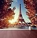 Produktbild Paris Eiffelturm Herbst Zeit Wand Wandbild Foto Tapete Relax ROMANTIC, XX Large 3000mm x 2400mm