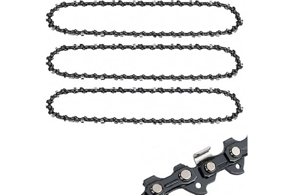 3 x motorsågskedja 40 cm 3/8 tum LP 56 länkar 1,3 mm – reservkedja för 16 tums sladdlös motorsåg, kompatibel med Stihl, Oregon, Makita, Dolmar, Einhell, Husqvarna, McCulloch mer