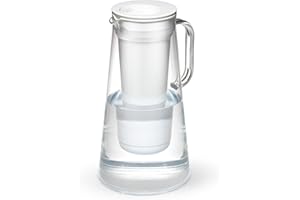 ‎LIFESTRAW LifeStraw Unisex-Adult Home Filter Pitcher, White, 7cup