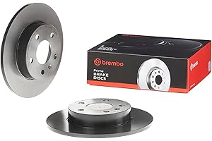 Brembo 08.7627.11 Hintere Bremsscheibe mit UV Lackierung, Anzahl 2
