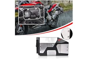 FATEXPRESS Moto 4.2L Caja de herramientas de reparación Soporte de sillín de almacenamiento lateral izquierdo Portaequipajes Para R1250GS R1200GS R 1250GS R 1200 GS LC ADV Adventure F750GS F850GS F750 F850 GS