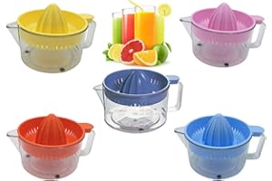 SAFRI in 5 Colors Manual Fruit JUICER Hand Press Juice JUG Citrus Lemon Lime Orange Squeezer