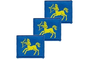 Official Issue 7th Air Defence Group Blue and Yellow TRF x 3 TRF Pack