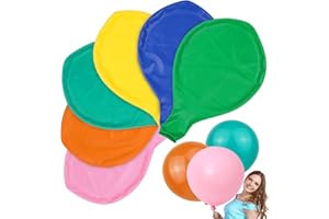 BLUELVES 90cm Grosse Luftballons Bunt,36 Zoll Riesen Luftballons, Ballons Geburtstag, Latex Riesige Ballon Dekoration für Hochzeit Geburtstag Taufe Babyparty Kinder Party Festival (Mehrere Farbe)