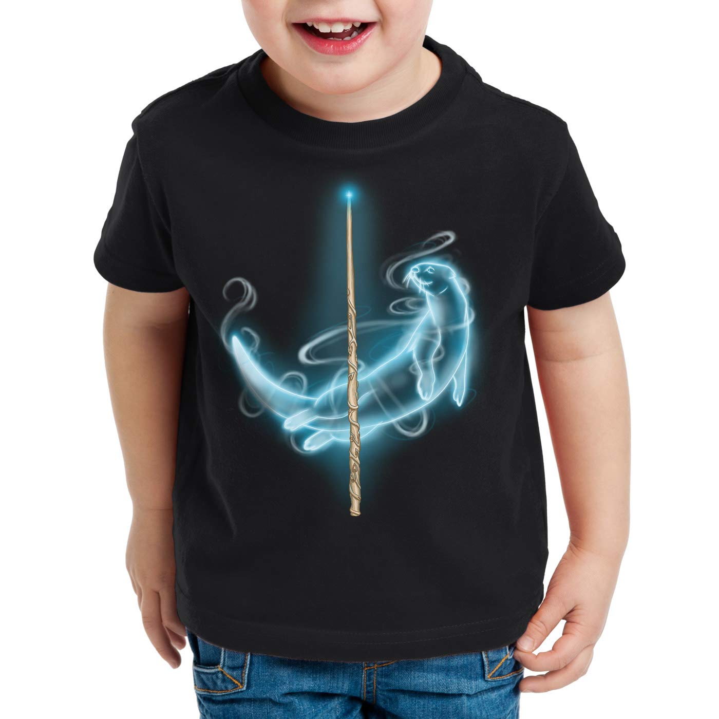 CottonCloud-Patronus-Hermine-T-Shirt-fr-Kinder-Potter-Schule-zauberei-Magic-Harry