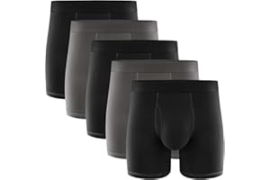 Natural Feelings Mens Boxer Shorts Soft Cotton Men Pack Breathable Mens Underwear Boxer Briefs