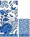 Produktbild Desigual Frotte Set 100x50 & 50x30cm Pack towel_think in blue 18SHWT18