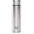 Cello H2O Stainless Steel Water Bottle, 1L, Silver, Pack of 1