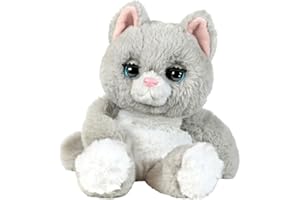 My Fuzzy Friends - Winks Śpiący Kot, interaktywna zabawka dla zwierząt, śpiący kot, reakcje i dźwięki, miękkie, miękkie i elastyczne, dla dzieci od 4 lat, słynny (MYE00111)