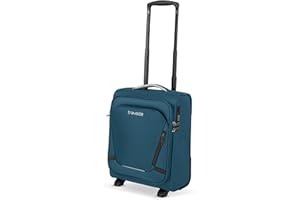 Travelite Handgepäck Trolley klein, Jetpack S Easy, Weichschale, 40x30x20 cm, Ultraleicht 1,7 kg, mit 2 Rollen & Zahlenschloss – Koffer passend für easyJet, Vueling, Wizz