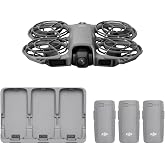 DJI Neo2 Fly More Combo Drone | Avu&ccedil; i&ccedil;i kalkış/iniş, jest kontrol&uuml;, ActiveTrack, &ccedil;ok y&ouml;nl&uuml; engel algılama, 3 pil, ideal hedi