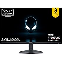 Alienware 27 QD-OLED AW2725DF ゲーミングモニター Dell Alienware 27 AW2725DF QD OLED Gaming Monitor (Game-AW2725DF)