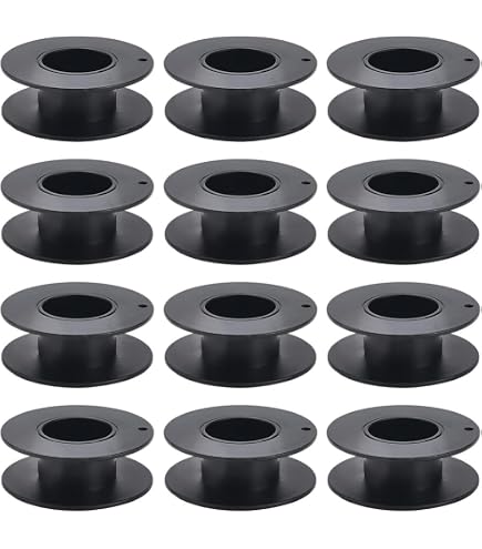 15 Bobines De Tissage Fil Plastique SUNNYCLUE - Organisateur Cordons Et Rubans Blancs