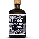 ginsome. Black Gin | 42% Vol. (1 x 0.5 l) Premium Gin, humorvoll verpackt | Mango, Bergamotte, Pfirsich | Sehr Fruchtig!