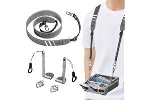 Pasek do kontrolera DJI rc 2, akcesoria do drona Afenau 3 w 1, regulowany pasek, smycz na klucze, dla DJI Mini 4/Pro, Mavic 3/Air 3