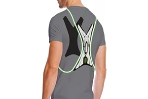 LUMEFIT Reflektorweste mit LED-Beleuchtung – für mehr Sicherheit beim Laufen, Joggen, Fahrrad, Warnweste, Laufweste