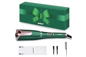 ‎JANELOVE Lockenstab Automatisch, Janelove Automatischer Lockenstab Große Locken für Lange Haare, Negativ-Ionen Lockenwickler mit 4 Temperaturen