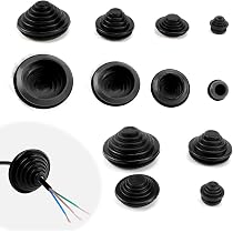 Kit Di 90 Passacavi In Gomma Per Protezione Fili – Diametri Da 3 A 14 Mm, Ideali Per Auto, Barca, Camper E Installazioni Elettriche