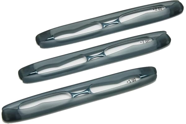 EnzoDate Pack de 3 Lunettes de Lecture Pliantes Mini Lecteur de Poche Lunettes Presbytes +1.0 à +3.5