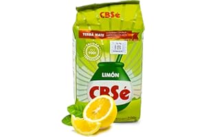 YERBEE CBSé Yerba Mate Tè Limone 0.5 kg | Yerba Mate Argentino | Bevanda disintossicante ed energetica