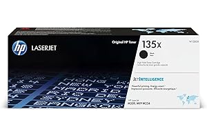 HP 135X W1350X Toner Noir grande capacité Authentique pour HP LaserJet M209 / M234, XL