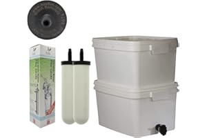 British Berkefeld Water Filters - HFK Gravity Household Filter & Candles - Complete System (Ultra Sterasyl)