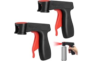 Dalanpa 2 Pack Spray Can Trigger Handle, Spray Can Handle Universal, Reuseable Spray Paint Gunfor Spray Can Painting Types