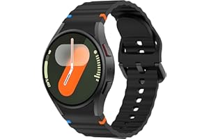 Wanme Silikonowy pasek do zegarka Samsung Galaxy Watch 7/6/5/4 40 mm 44 mm / Watch 5 Pro/4 Classic / 6 Classic / FE 40 mm