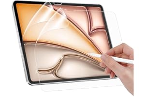 Tasnme 2-Pack Paper Screen Protector for iPad Air 13 inch (M3/M2, 2025/2024), Matte PET Film for iPad Pro 13" (M4), Drawing & Writing like on Paper Anti-Glare & Anti-Fingerprint