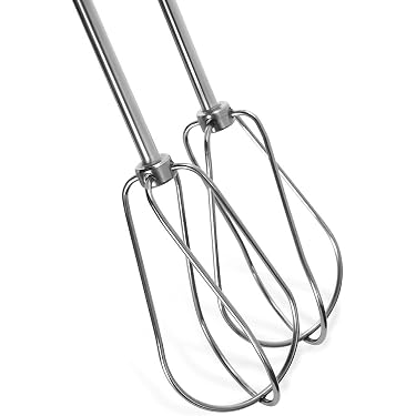 2 Embouts Batteur En Inox Pour Mixeur à œufs - Pièces De Rechange Pour Batteur électrique Ou Manuel