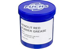 BUOSHA Fuchs Renolit Red Rubber Grease 500g Tub for Seals & Rubber Components