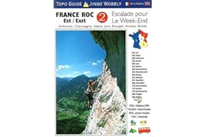 France Roc 2 - East: Ardennes, Champagne, Alsace, Jura, Bourget, Annecy, Savoie (Map Only) (Escalade pour Le Week-End)