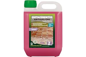 MONESTIR SANET Quitacementos Antisalitre Limpiador restos de Obra Suelos 2 Litros