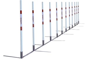 ANIMO CONCEPT Dog Copenhagen Agility Run Slalom Couloir d'Entraînement Accessoire pour Chien