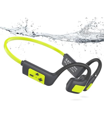 Casque Conduction Osseuse Nouveau, Écouteur Natation Sans Fil Bluetooth