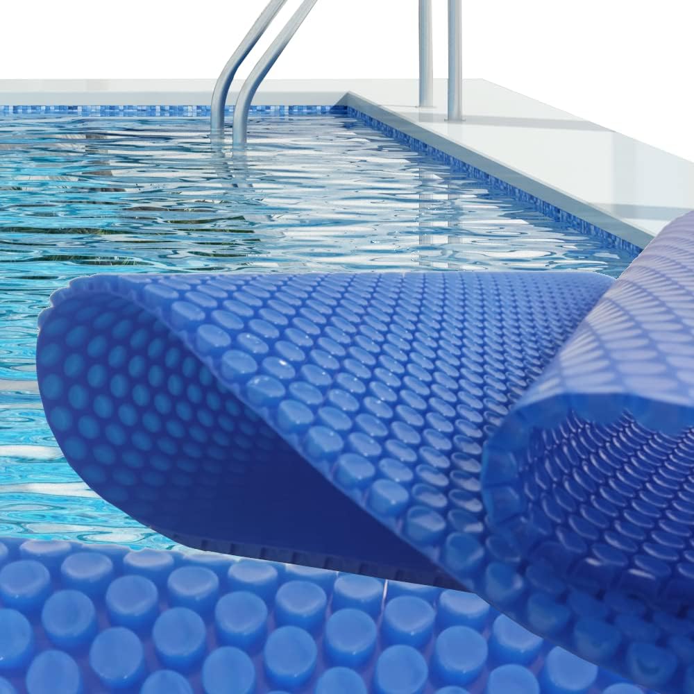 AcuaBubble PLUS 500 micras Manta térmica piscina - Fabricada en España I Duradera y de Alta eficiencia energética I Ahorro: No precisa refuerzos I Medidas totales: 3.00 x 6.00 m