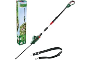 Bosch taille-haies télescopique sans fil UniversalHedgePole 18 (1 batterie, système 18V, dans carton)